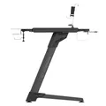 ULTRADESK SPACE XXL V2 BLACK Gaming Table, 144x70 cm, 75 cm, LED RGB Touch Lighting