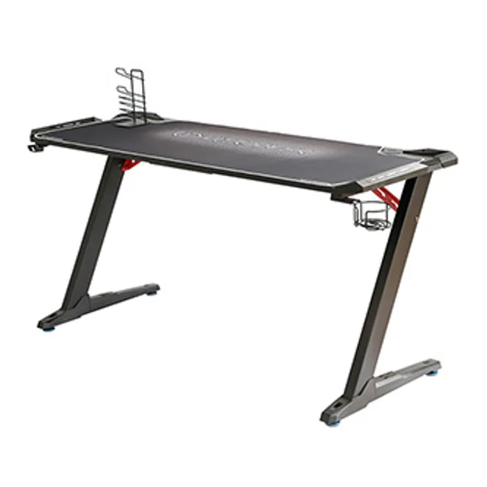 Hauptproduktbild ULTRADESK Herní stůl SPACE XXL WHITE, 154x61 cm, 78 cm, RGB podsvícení s dotykovým panele