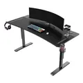 Weiteres Produktbild ULTRADESK Spieltisch Ultradesk CRUISER BLACK, 160x70 cm, 66-82 cm