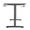 ULTRADESK Spieltisch Ultradesk CRUISER BLACK, 160x70 cm, 66-82 cm