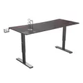 ULTRADESK Spieltisch Ultradesk CRUISER RED, 160x70 cm, 66-82 cm