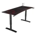 ULTRADESK Spieltisch Ultradesk CRUISER RED, 160x70 cm, 66-82 cm