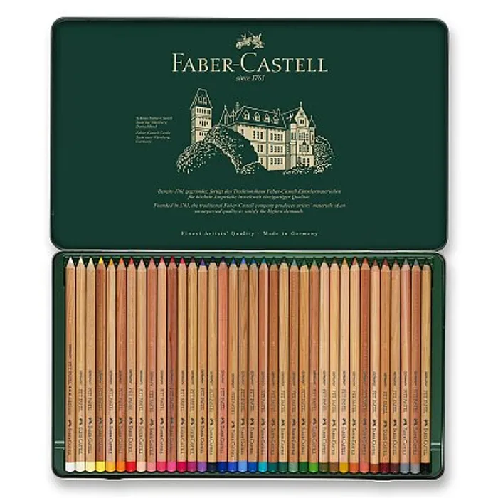 Hauptproduktbild Umělecké pastely Faber-Castell Pitt Pastel - plechová krabička, 36 ks