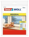 Universelle Schaumstoffdichtung für Fenster und Türen „tesamoll® 5545”, weiß, 15 mm x 10 m, TESA