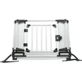 Universelles Heckgitter/verwandelt den Kofferraum in eine Kiste 94 -114 x 69 x 53 cm, hellgrau/silber