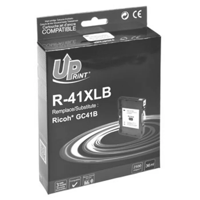 Hauptproduktbild UPrint kompatibilní gelová náplň s 405761, black, 2500str., R-41XLB, pro Ricoh AFICIO SG