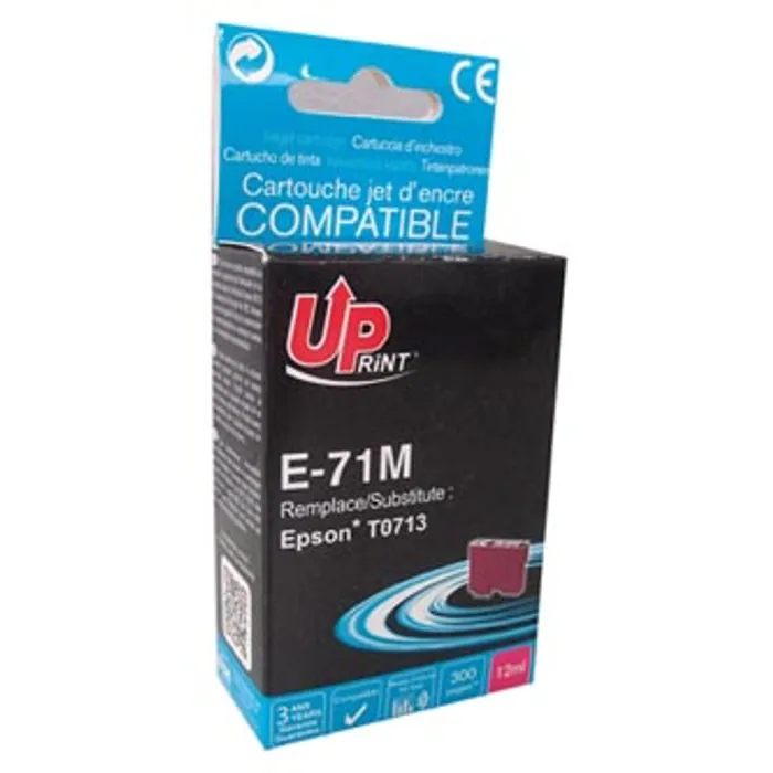 Hauptproduktbild UPrint kompatibilní ink s C13T07134011, magenta, 11ml, E-71M, pro Epson D78, DX4000, DX40