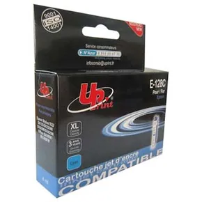 UPrint kompatibel Ink mit C13T12824011, cyan, 270S, 10ml, E-128C, für Epson Stylus S22, SX125, 420W, 425W, Stylus Office BX305