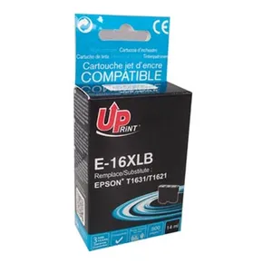 UPrint kompatibel Ink mit C13T16314010, T163140, 16XL, black, 500S, 14ml, E-16XLB, für Epson WorkForce WF-2540WF, WF-2530WF, WF-25
