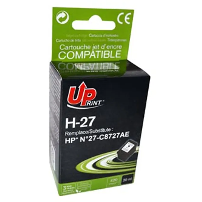 Hauptproduktbild UPrint kompatibilní ink s C8727AE, black, 20ml, H-27B, pro HP DeskJet 3420, 3325, 3550, 3