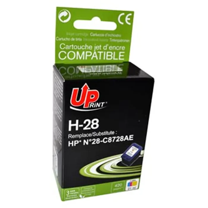 Hauptproduktbild UPrint kompatibilní ink s C8728AE, color, 21ml, H-28CL, pro HP DeskJet 3420, 3325, 3550,