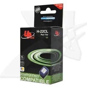 UPrint-kompatible Tinte mit C9352AE, HP 22, Farbe, 18 ml, H-22CL, für HP PSC-1410, DeskJet F