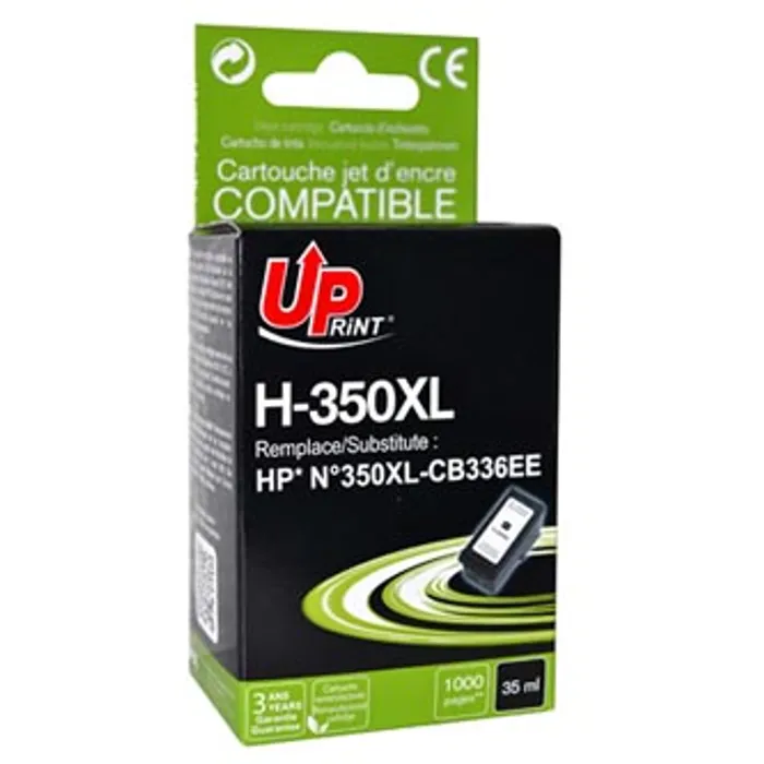 Hauptproduktbild UPrint kompatibilní ink s CB336EE, HP 350XL, black, 35ml, H-350XL-B, pro HP Officejet J57