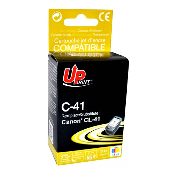 Hauptproduktbild UPrint kompatibilní ink s CL41, color, 500str., 18ml, C-41CL, pro Canon iP1600, iP2200, i