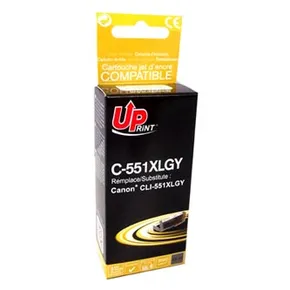 UPrint kompatibel Ink mit CLI551GY XL, grey, 275S, 11ml, C-551XLGY, high capacity, für Canon PIXMA iP7250, MG5450, MG6350