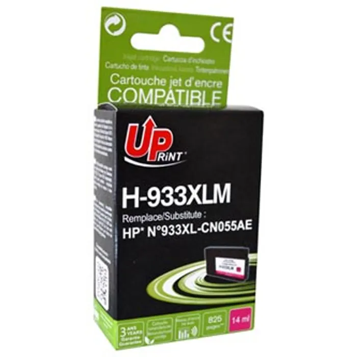 Hauptproduktbild UPrint kompatibilní ink s CN055AE, HP 933XL, magenta, 825str., 14ml, H-933XL-M, pro HP Of
