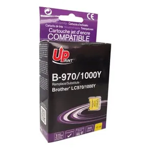 UPrint-kompatible Tinte mit LC-1000Y, gelb, 10 ml, B-970Y, für Brother DCP-330C, 540CN, 13