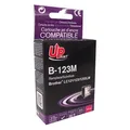UPrint kompatibel Ink mit LC-123M, magenta, 600S, 10ml, B-123M, für Brother MFC-J4510 DW
