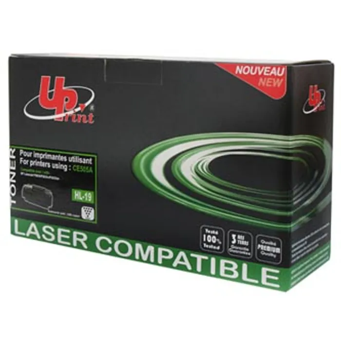 Hauptproduktbild UPrint kompatibilní toner s CE505A, black, 2300str., H.05AE, HL-19E, pro HP LaserJet P203