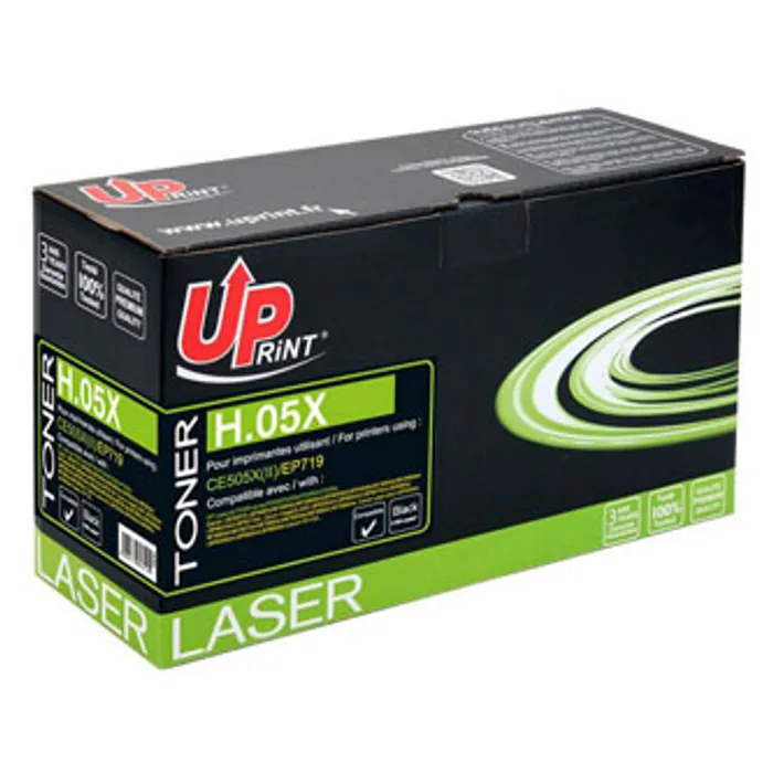 Hauptproduktbild UPrint kompatibilní toner s CE505X, black, 6500str., H.05X, high capacity, pro HP LaserJe