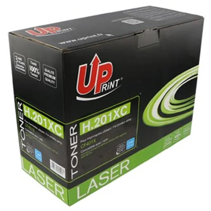 Hauptproduktbild UPrint kompatibilní toner s CF401X, cyan, 2300str., H.201XC, pro HP Color LaserJet MFP 27