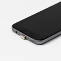 USB USB C M-0, silbern