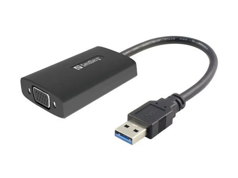 Hauptproduktbild USB 3.0 - VGA adaptér, SANDBERG