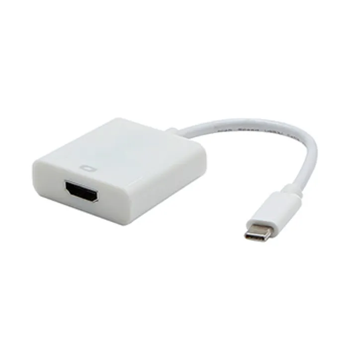 Hauptproduktbild USB (3.1) Adaptér, USB C (3.1) M-HDMI F, 0, bílý, 4K2K@30Hz