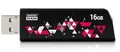 USB-Stick, 16 GB, USB 3.0, 110/20 MB/s, GOODRAM "CL!CK", schwarz