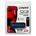 Weiteres Produktbild USB-Flash-Laufwerk "DT R30", blau/schwarz, 32 GB, USB 3.0, 120/50 MB/s, KINGSTON