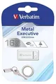 USB-Stick „Exclusive Metal“, 16GB, USB 2.0, VERBATIM