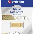 Weiteres Produktbild USB-Stick „Exclusive Metal“, 64GB, USB 3.0, VERBATIM gold