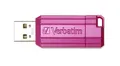 USB-Stick "PinStripe", hellrosa, 16 GB, USB 2.0, 10/4 MB/s, VERBATIM