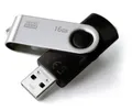 USB-Flash-Laufwerk "Twister", schwarz, 16 GB, USB 2.0, 20/5 MB/s, GOODRAM