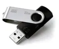 USB-Flash-Laufwerk "Twister", schwarz, 32 GB, USB 2.0, 20/5 MB/s, GOODRAM