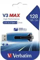 Weiteres Produktbild USB-Stick „V3 MAX“, schwarz-blau, 128GB, USB 3.0, 175/80 MB/sec, VERBATIM