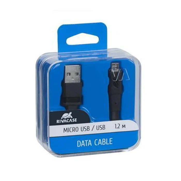 Hauptproduktbild USB kabel  "6000 BK12", černá, micro USB, 1,2m, RIVACASE