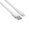 USB-Kabel "6001 WT12", weiß, Lightning, 1,2 m, RIVACASE