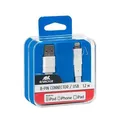 USB-Kabel "6001 WT12", weiß, Lightning, 1,2 m, RIVACASE