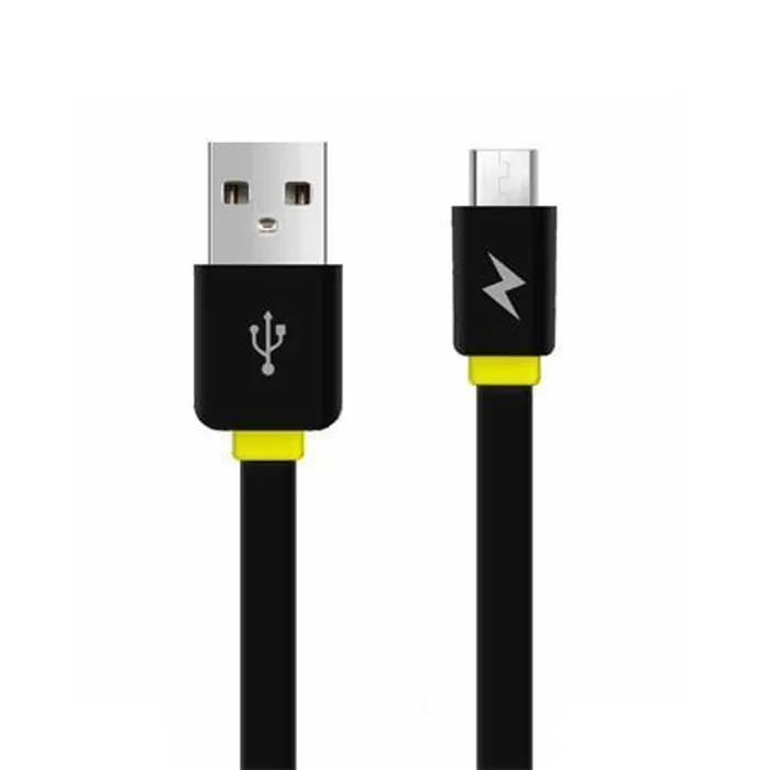 Hauptproduktbild USB kabel "CL-950", černá, micro USB - USB, 1 m, nezamotává se, AWEI