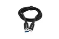 USB-Kabel, Silber, 1 m, USB-C 3.1 - USB-A, VERBATIM