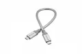 USB-Kabel, Silber, 30 cm, USB-C 3.1 - USB-C, VERBATIM
