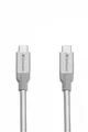 USB-Kabel, Silber, 30 cm, USB-C 3.1 - USB-C, VERBATIM