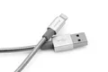 USB kabel, stříbrná, lightning, 100 cm, VERBATIM
