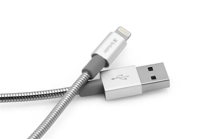 Hauptproduktbild USB kabel, stříbrná, lightning, 100 cm, VERBATIM