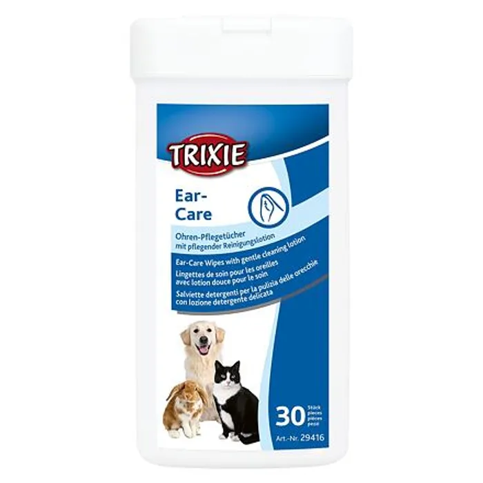 Hauptproduktbild Ušní péče - čistící ubrousky (30 ks)