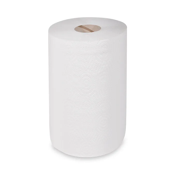 Hauptproduktbild Utěrka 2vrstvá s ražbou bílá 19cm x 50m (průměr 13,5 cm) [1 ks]