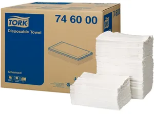 Tork 746000 Advanced 5-Lagen-Patiententuch, 68 x 30 cm [250 Stück]