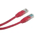 UTP-Patchcord, Cat.5e, RJ45 M-0.25m, ungeschirmt, rot, economy