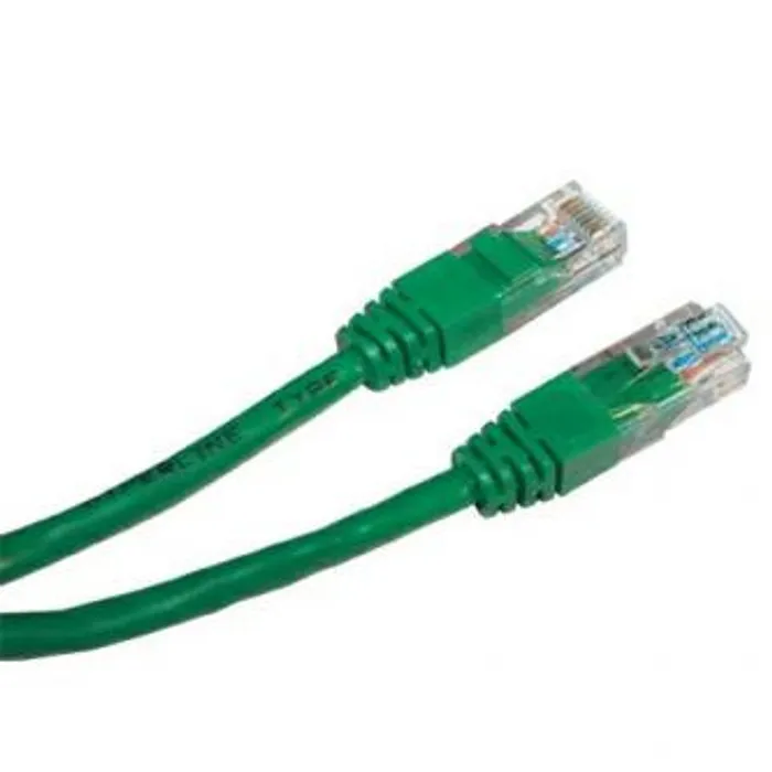 Hauptproduktbild UTP patchcord, Cat.5e, RJ45 M-5m, nestíněný, zelený, economy